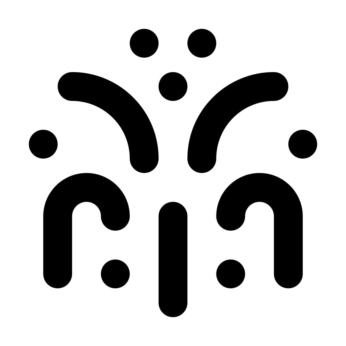 softteal line style взрыв фейерверка icon