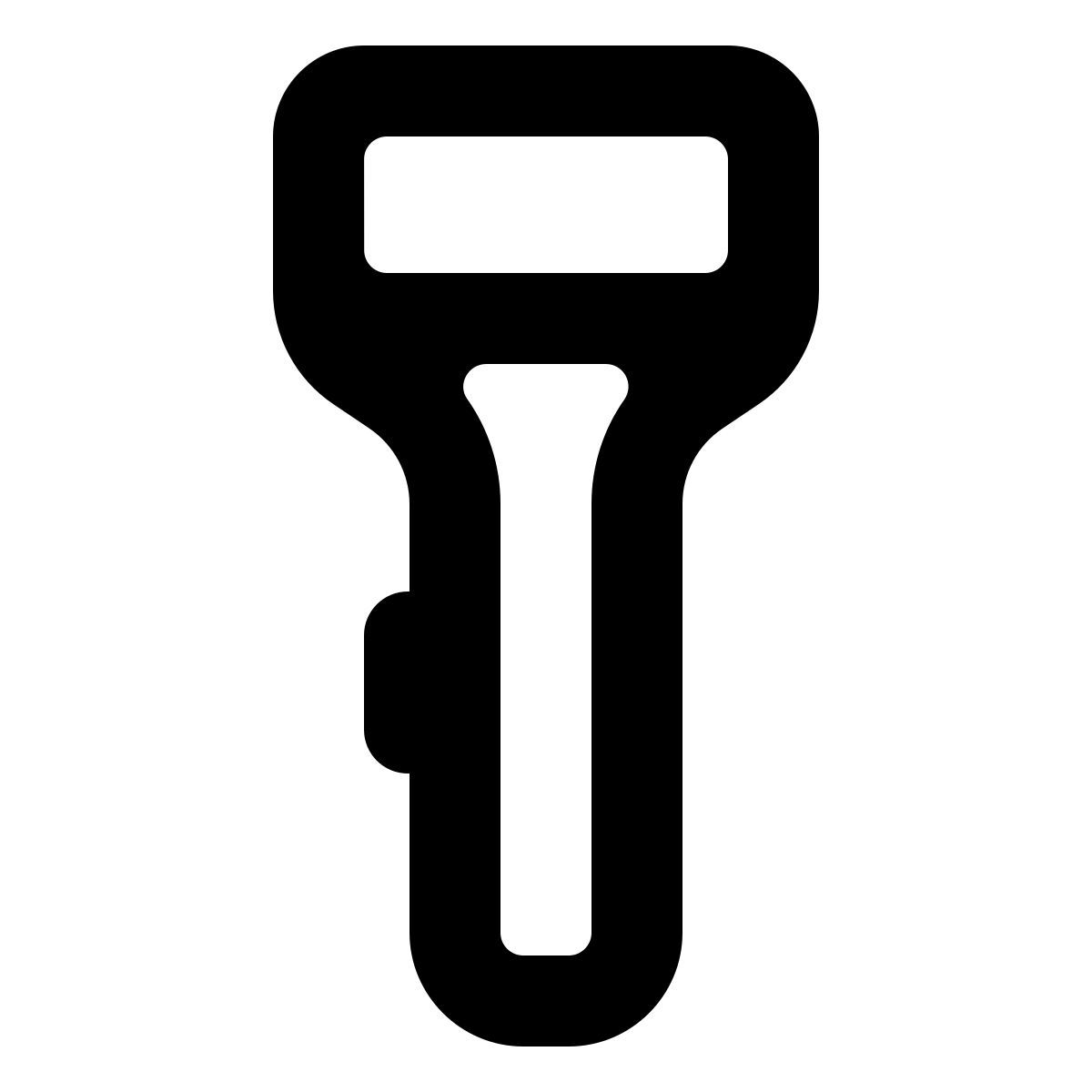 softteal line style flash light icon