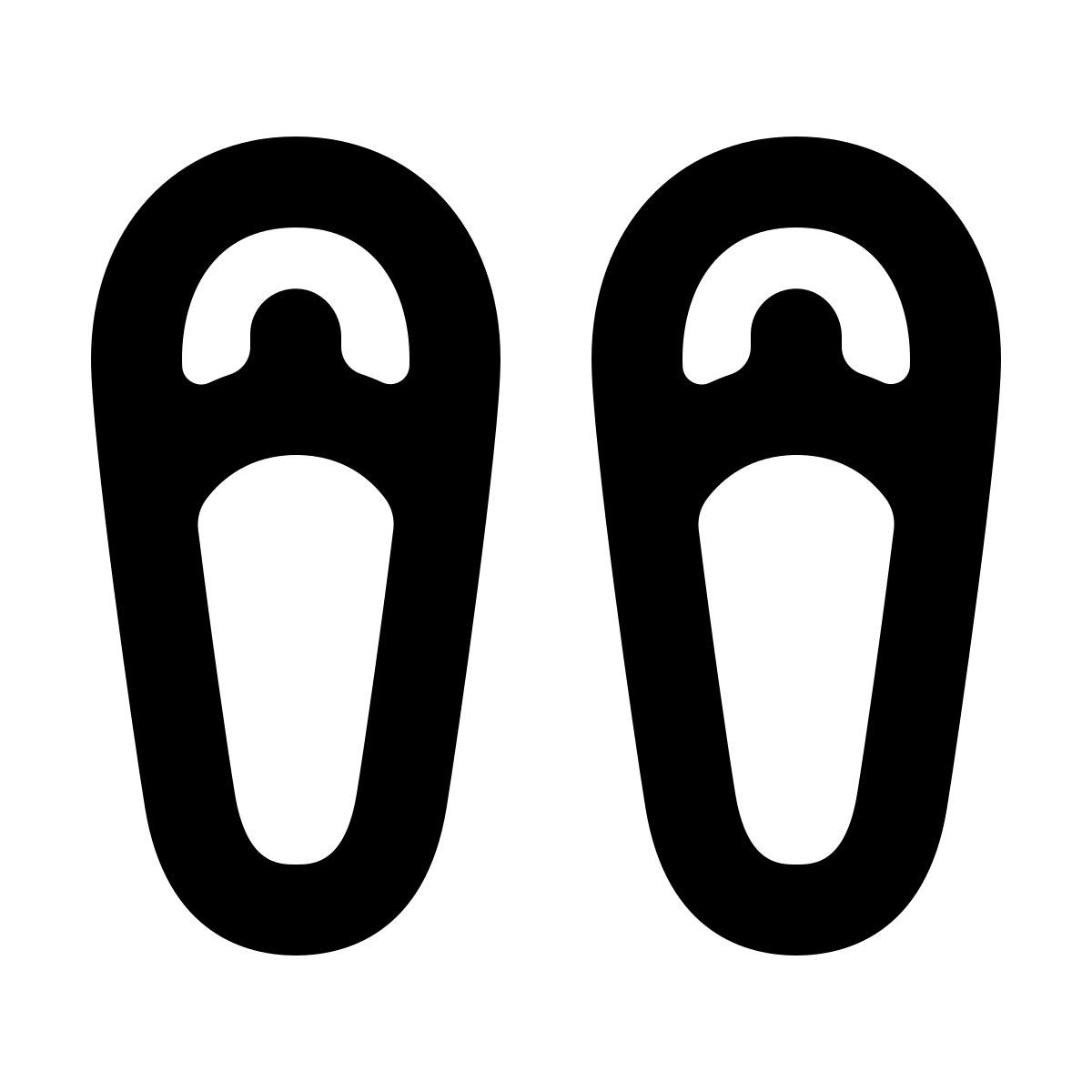 softteal line style 플립 플롭 icon