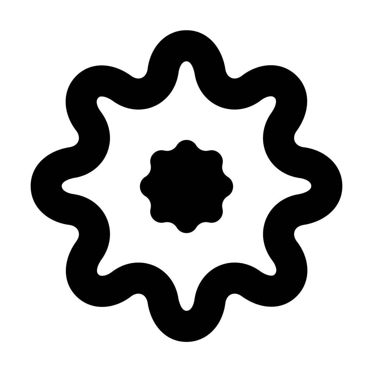 softteal line style 꽃 icon