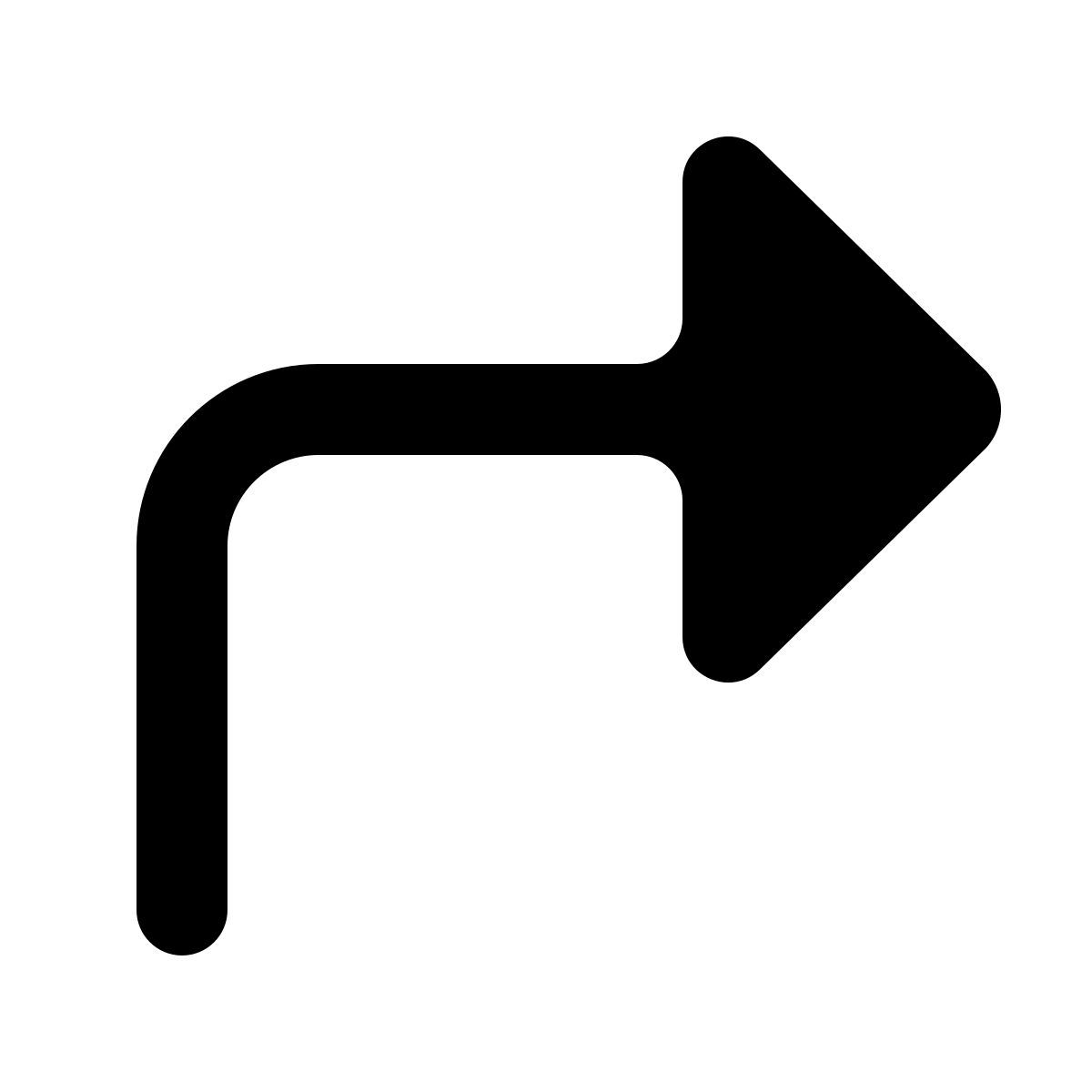 softteal line style forward arrow icon