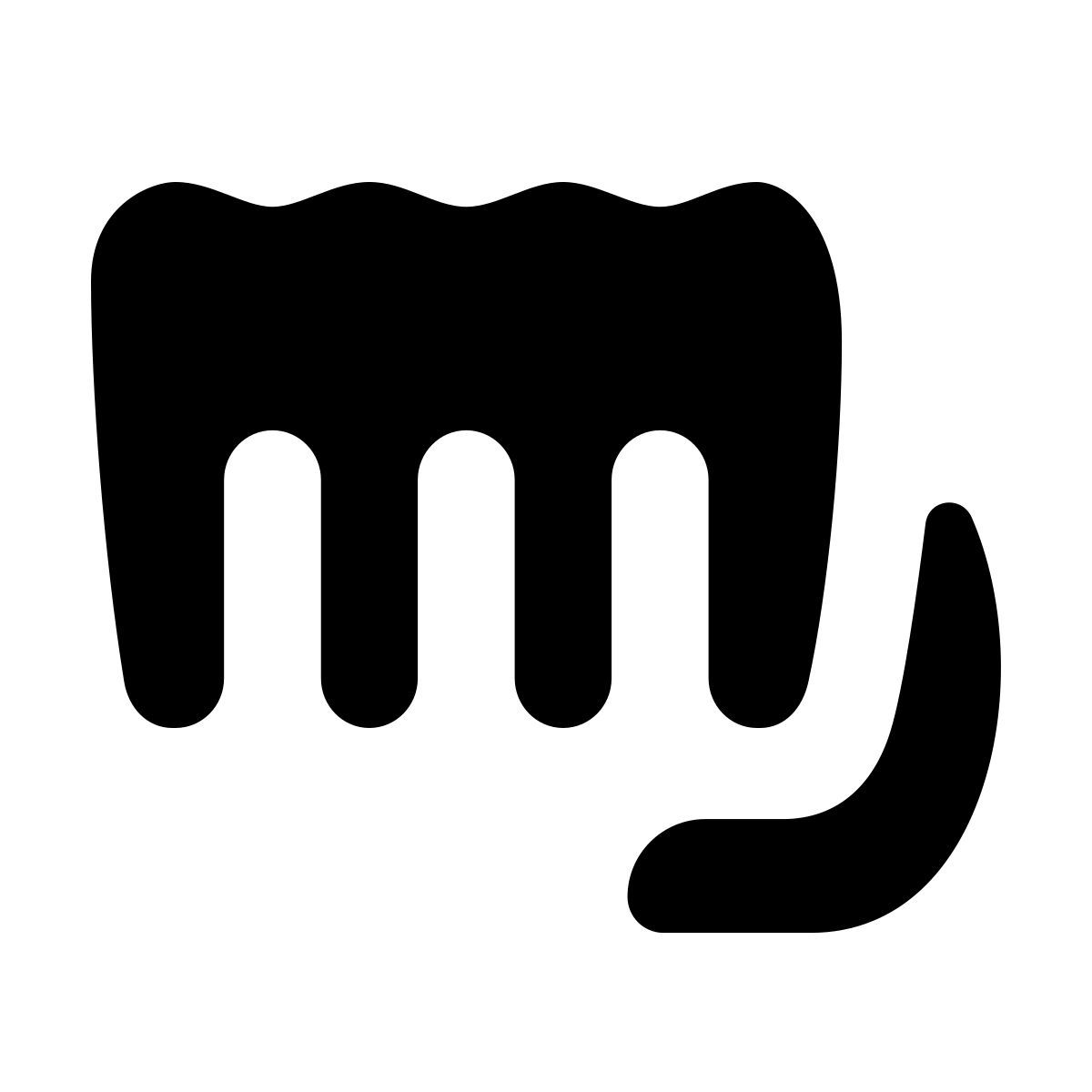 softteal line style punch icon