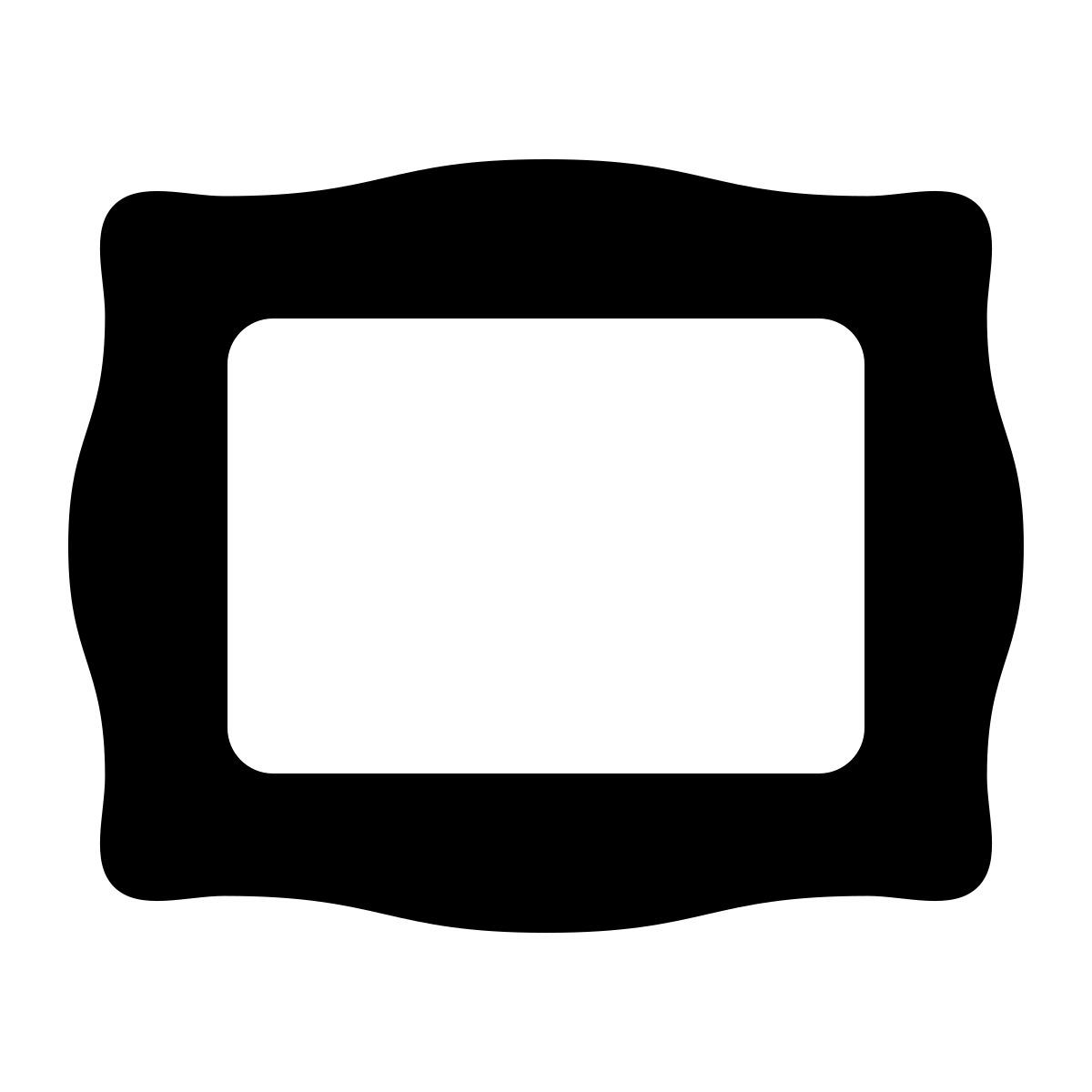 softteal line style フレーム icon