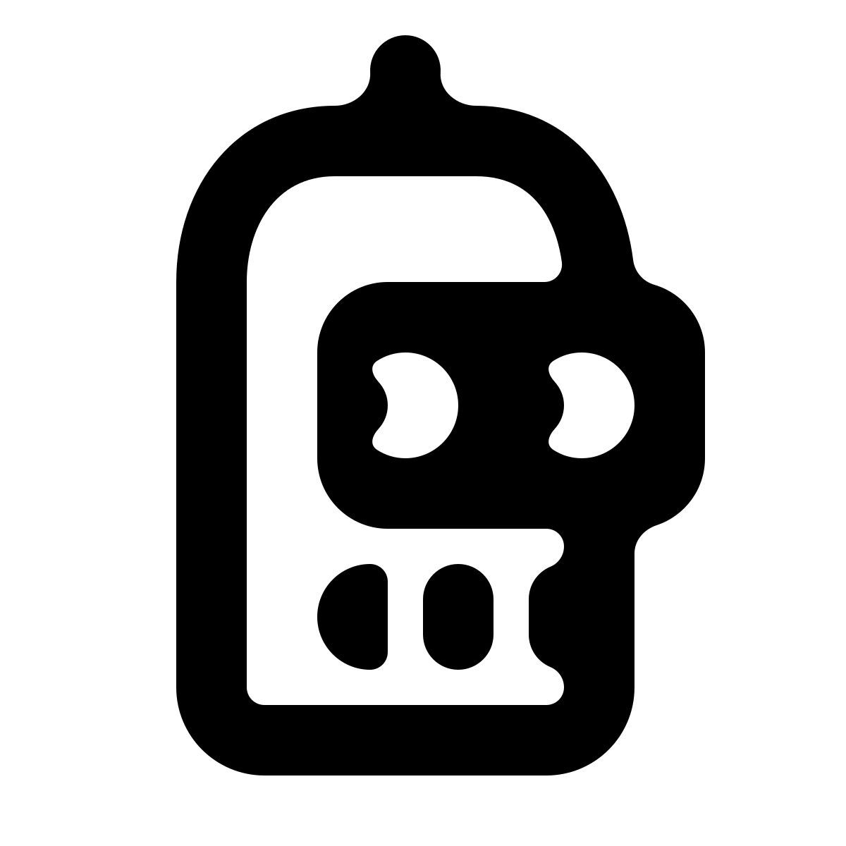 softteal line style futurama bender icon