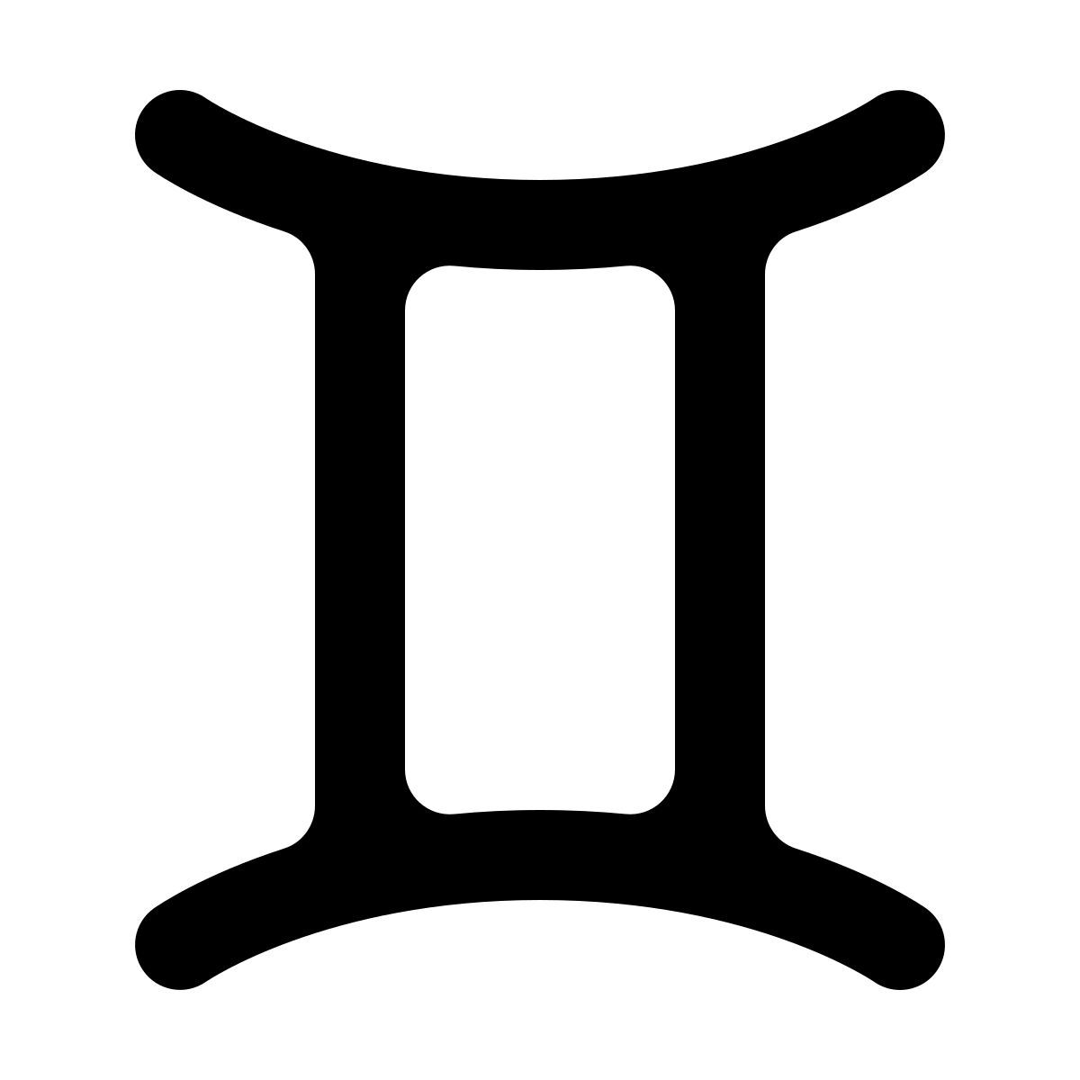 softteal line style zwillinge icon