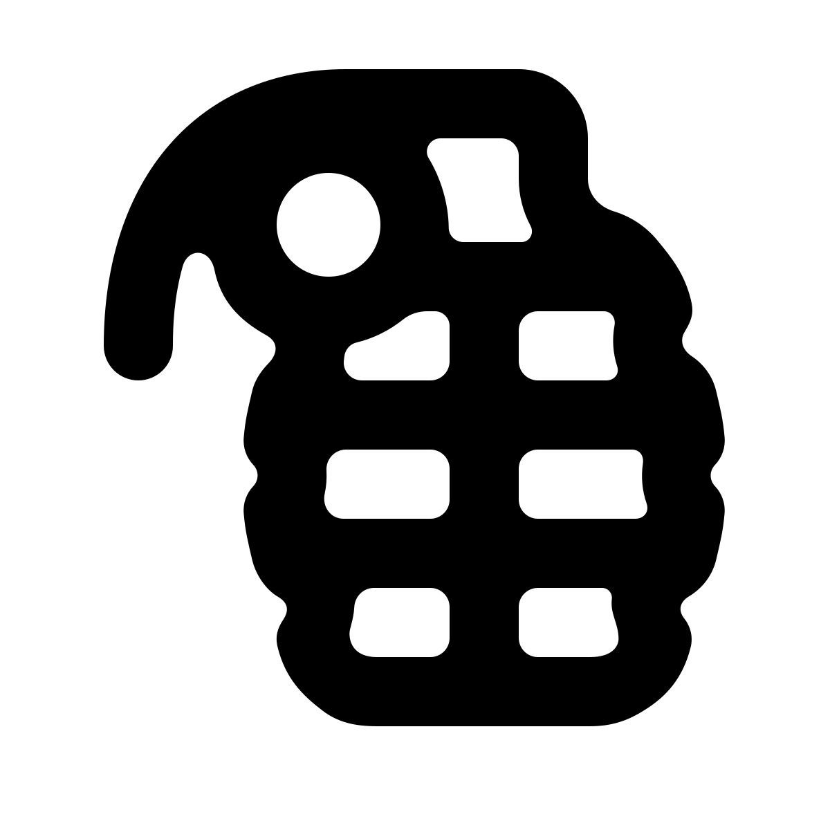 softteal line style granata icon