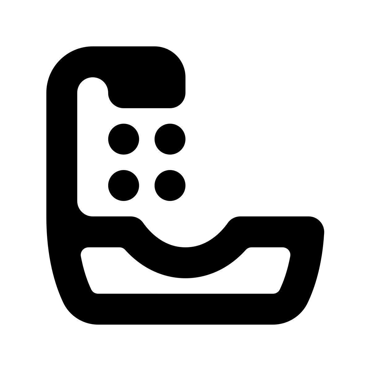 softteal line style haarwaschbecken icon