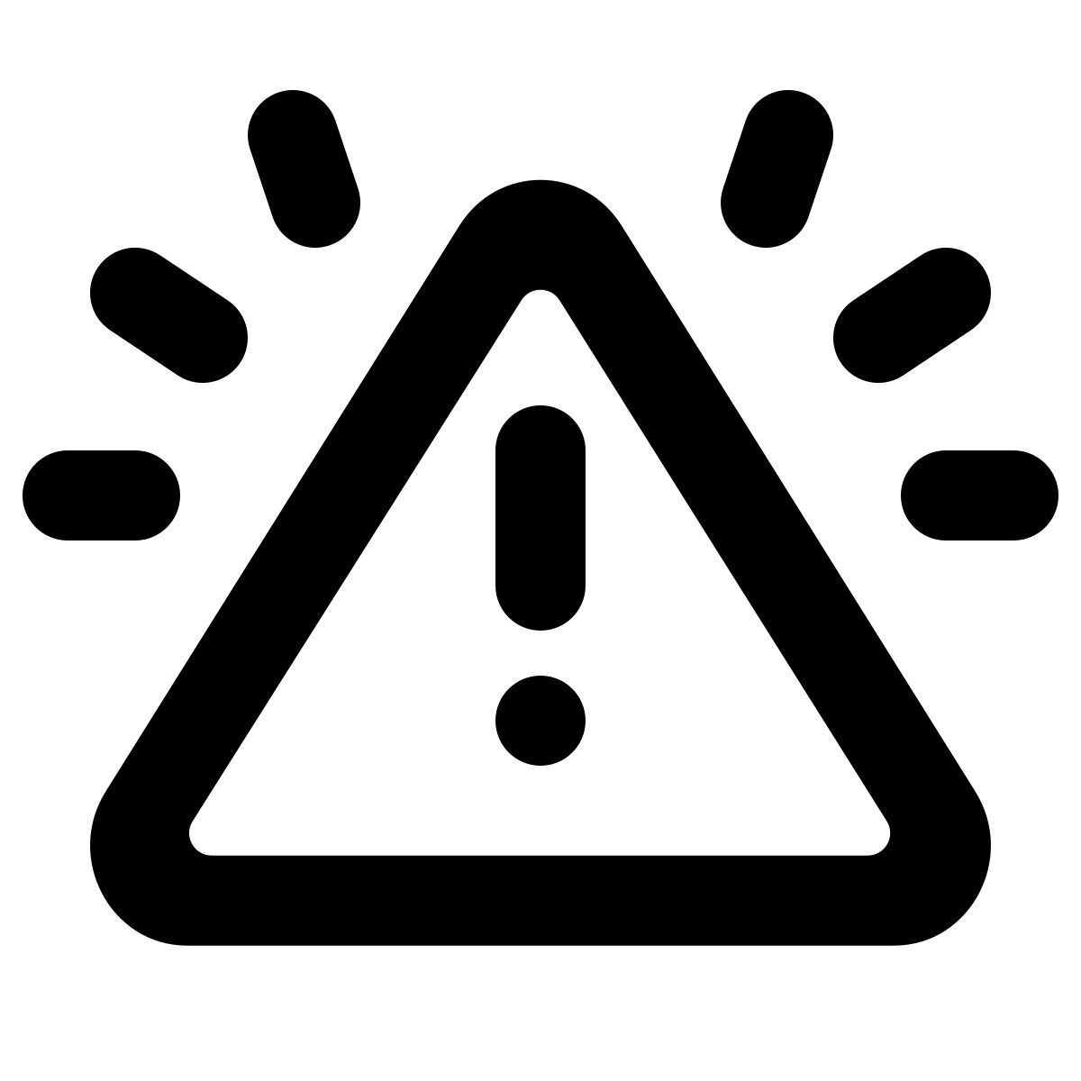 softteal line style high risk icon