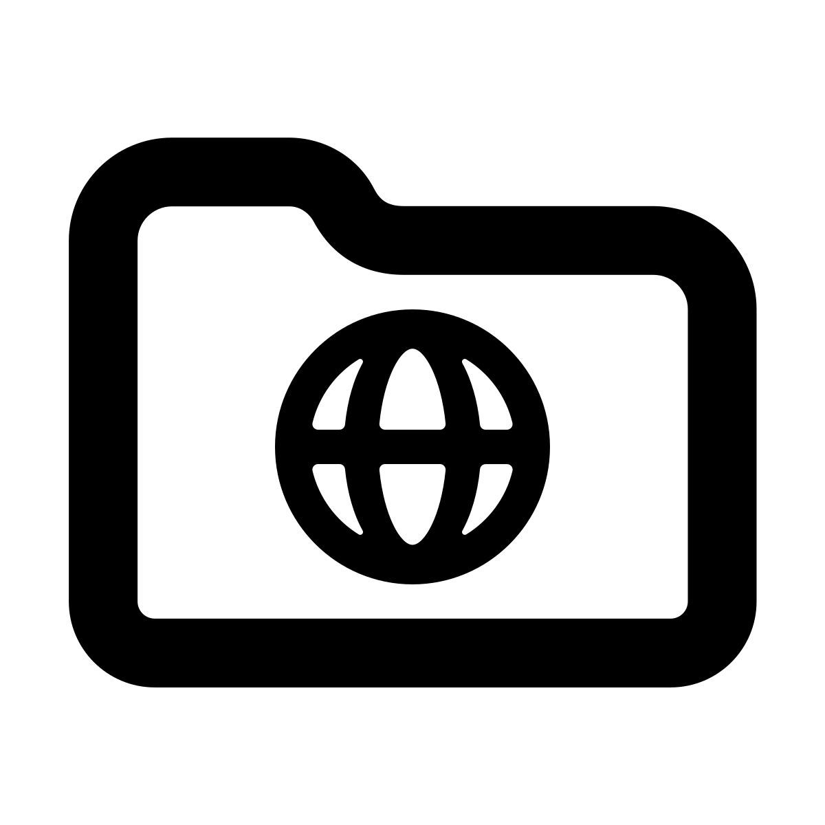 softteal line style 인터넷 폴더 icon