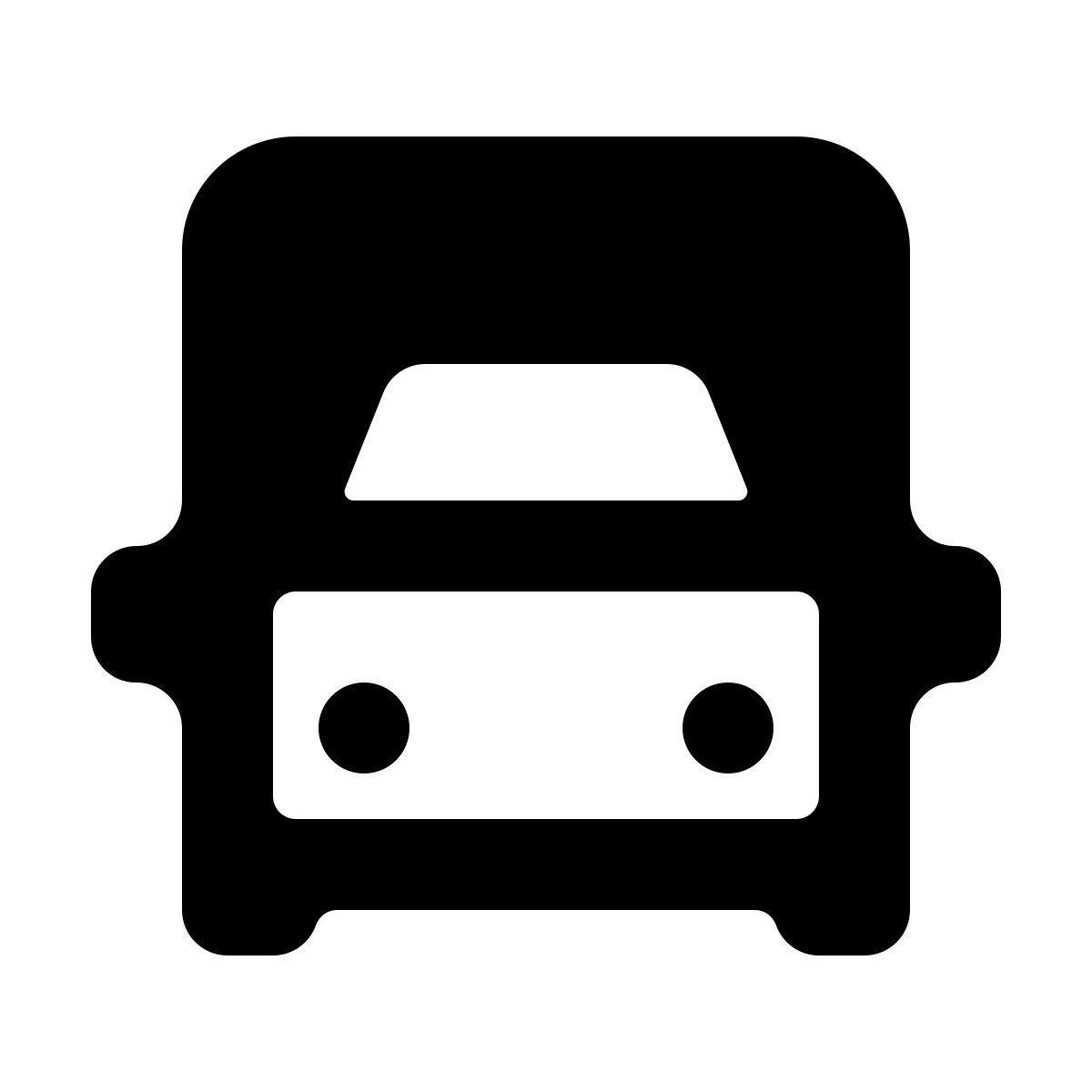 softteal line style camión interestatal icon