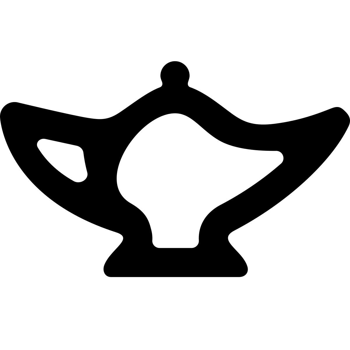 softteal line style alladins wunderlampe icon