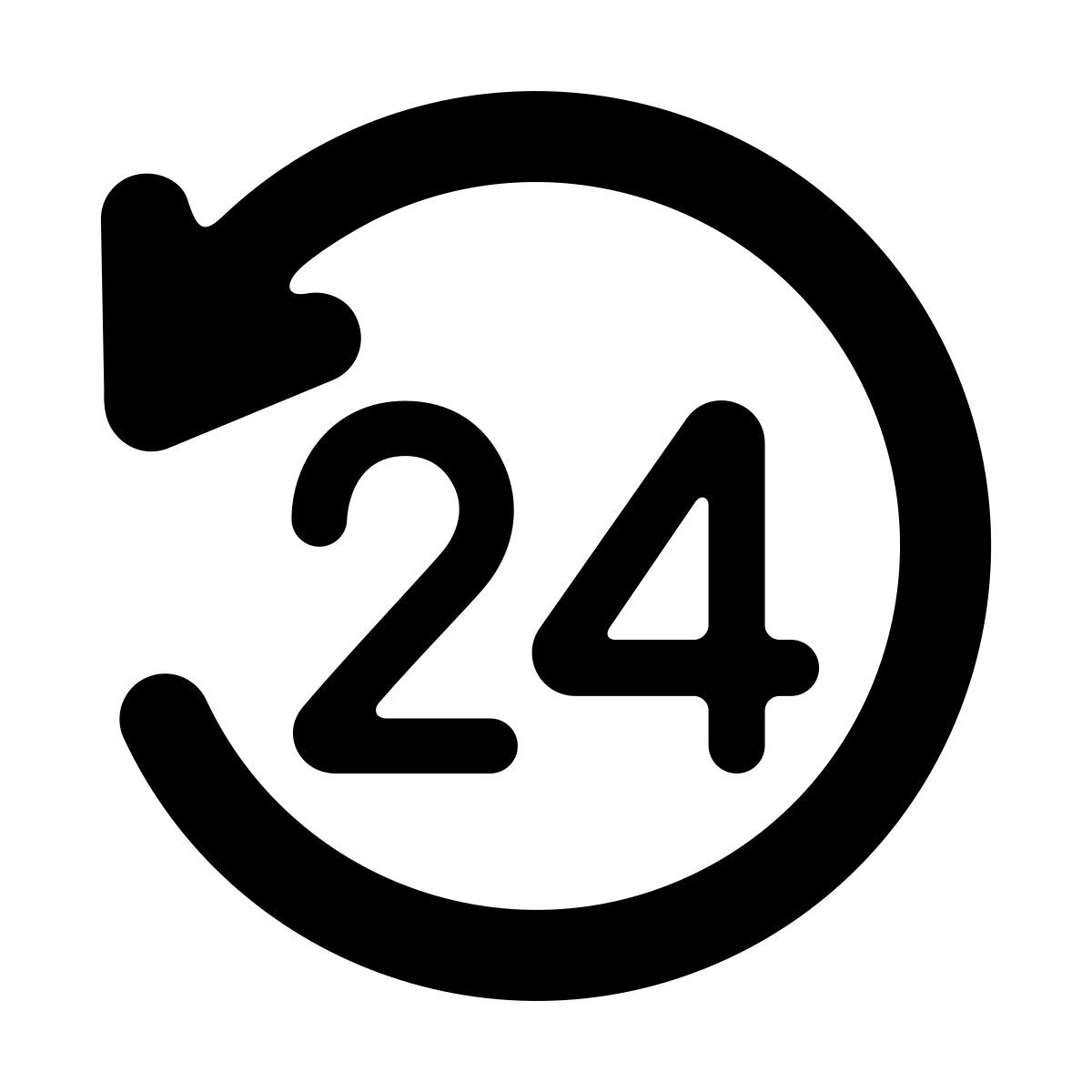 softteal line style letzte 24 stunden icon