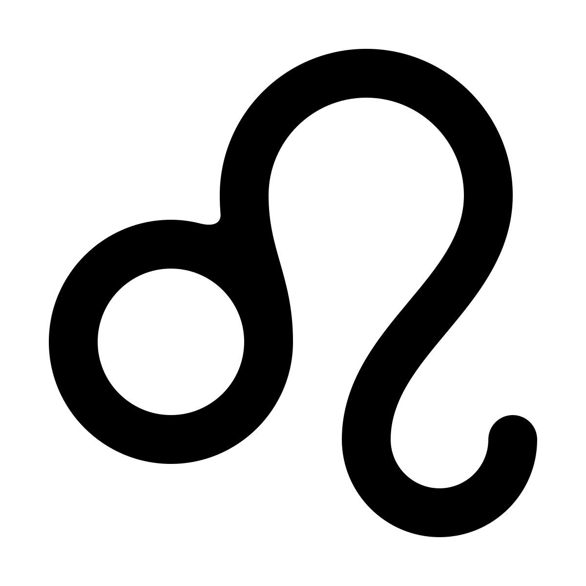 softteal line style 獅子座 icon