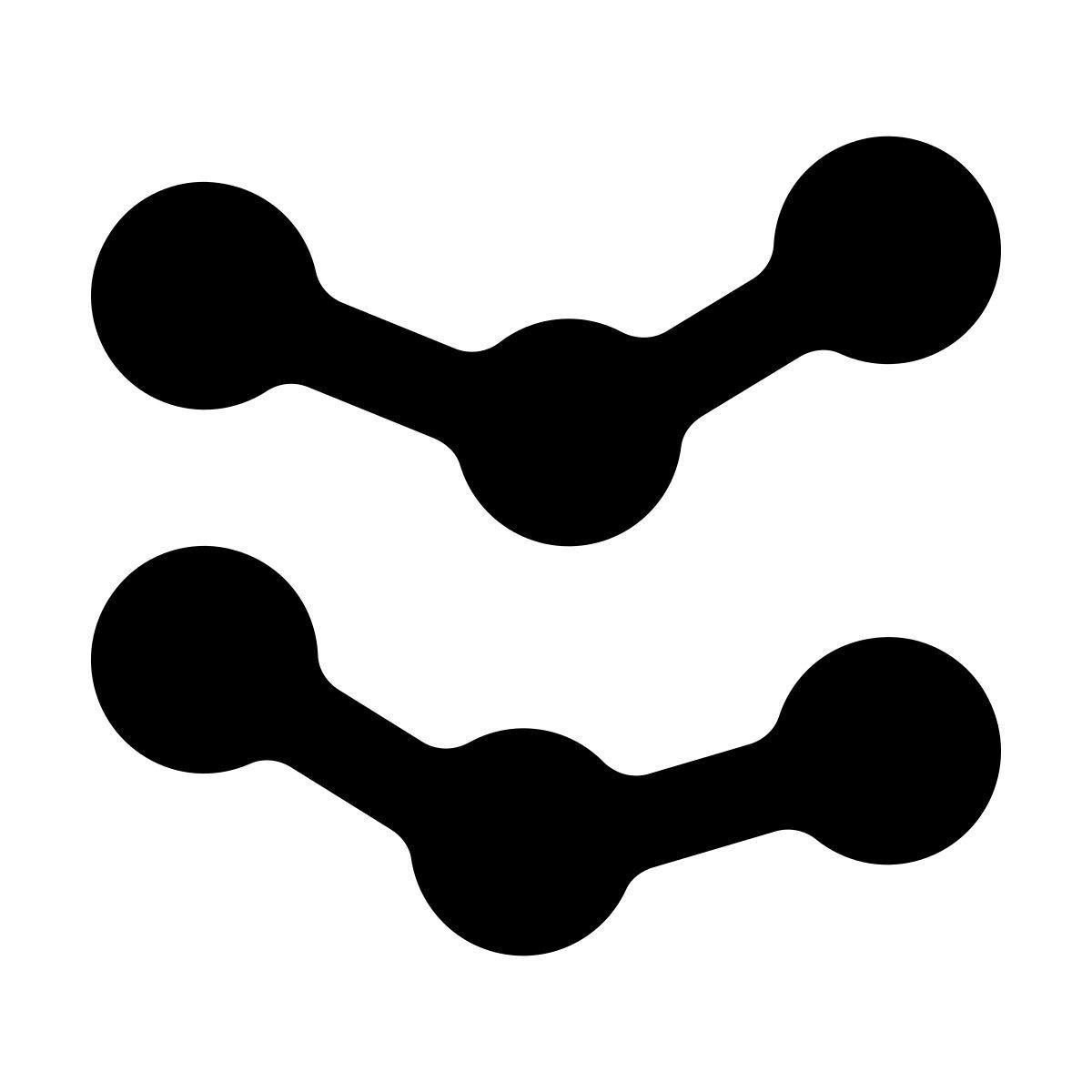 softteal line style line chart icon