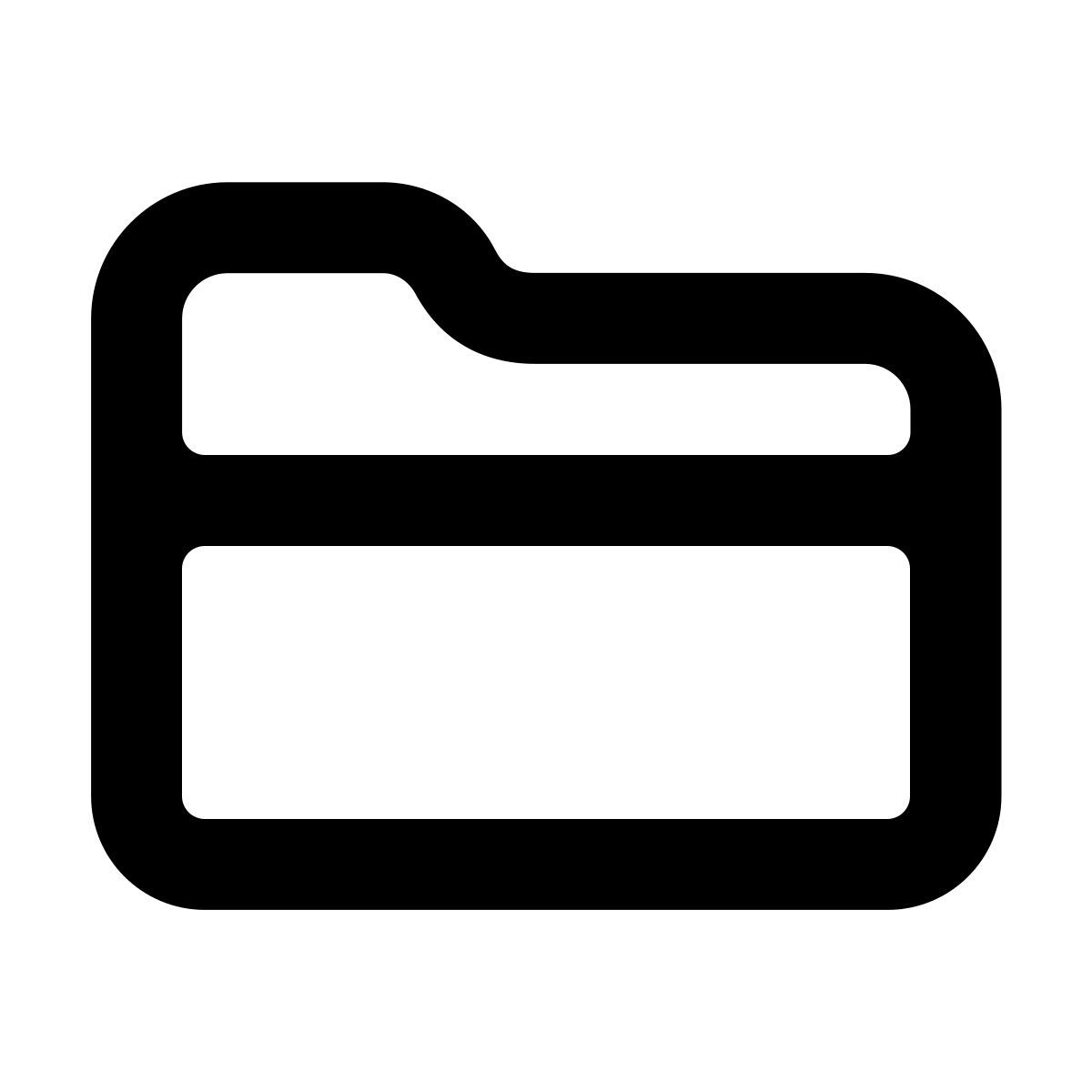 softteal line style carpeta mac icon