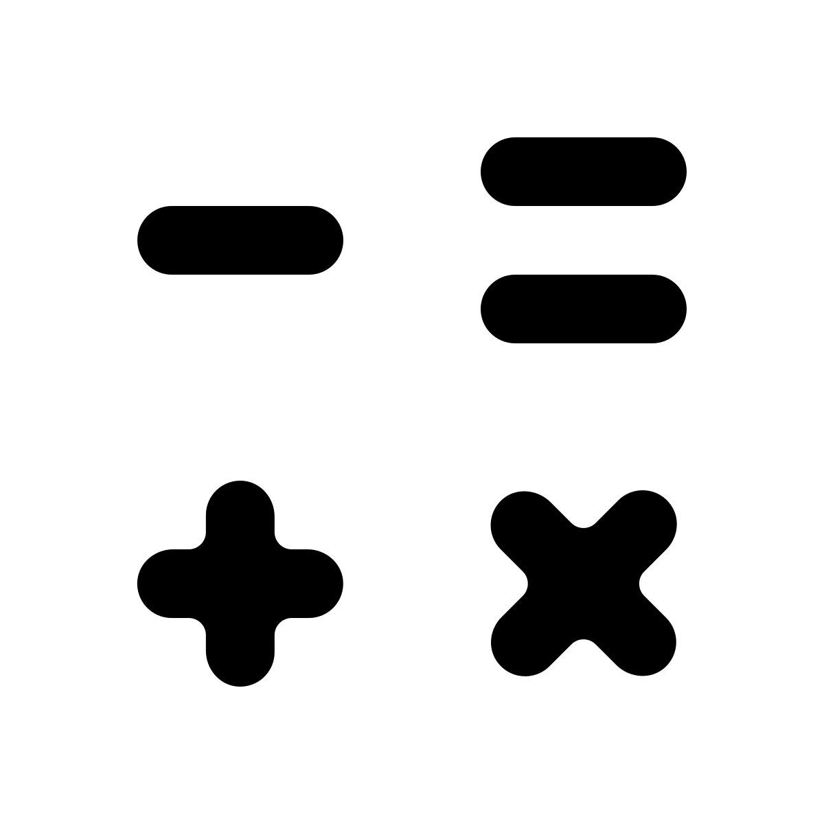 softteal line style mathe icon