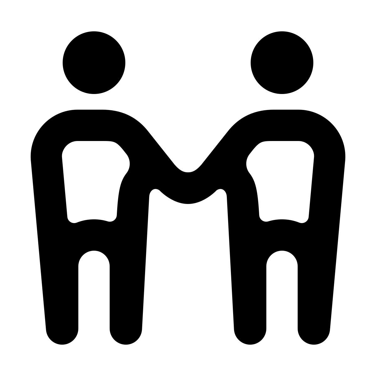 softteal line style 모임 icon