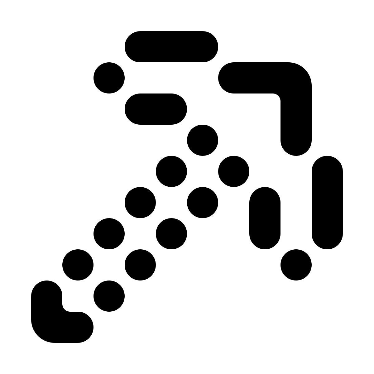 softteal line style minecraftのつるはし icon