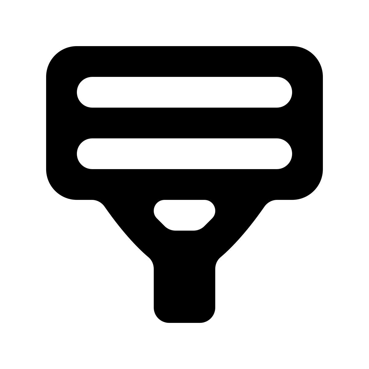softteal line style moderne razor icon