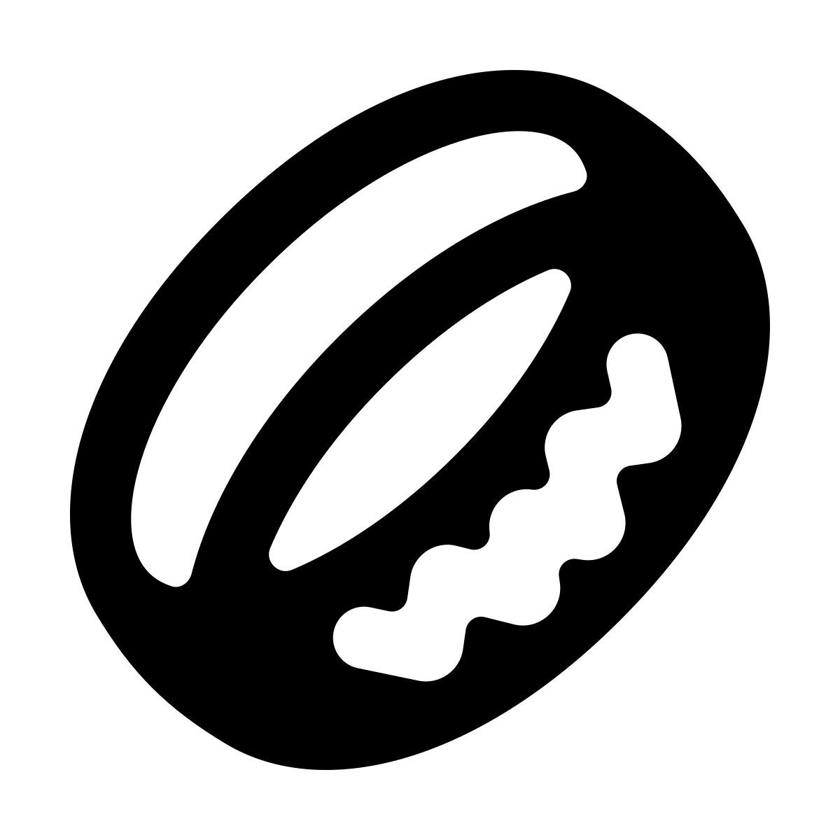 softteal line style ein ring icon