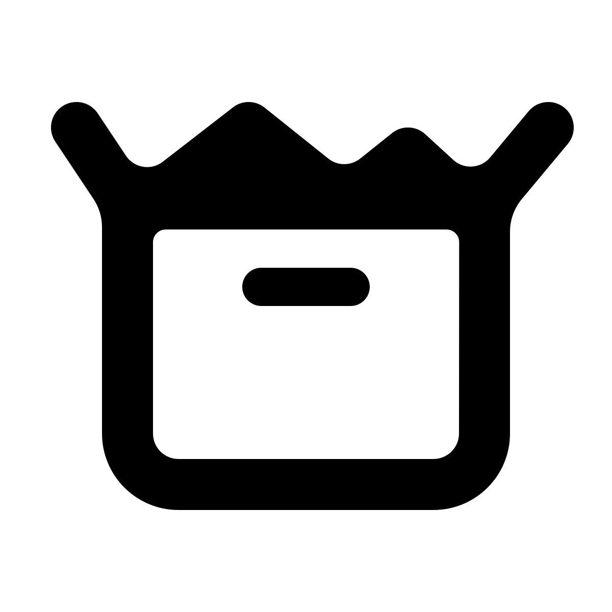 softteal line style 상자 가득 icon