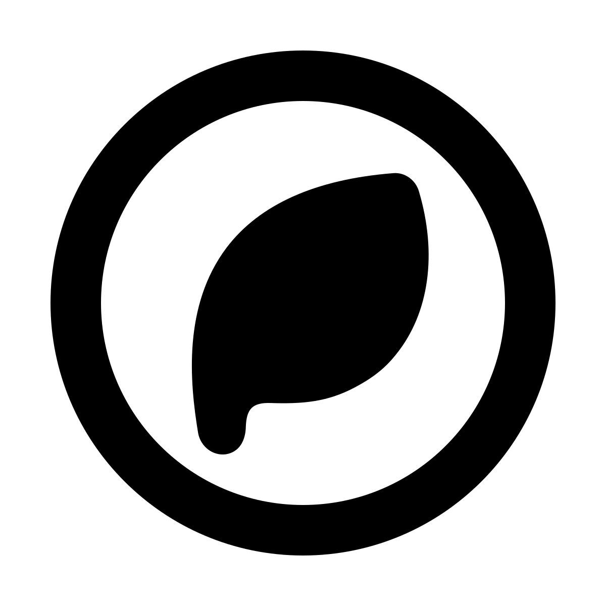 softteal line style 自然食品 icon