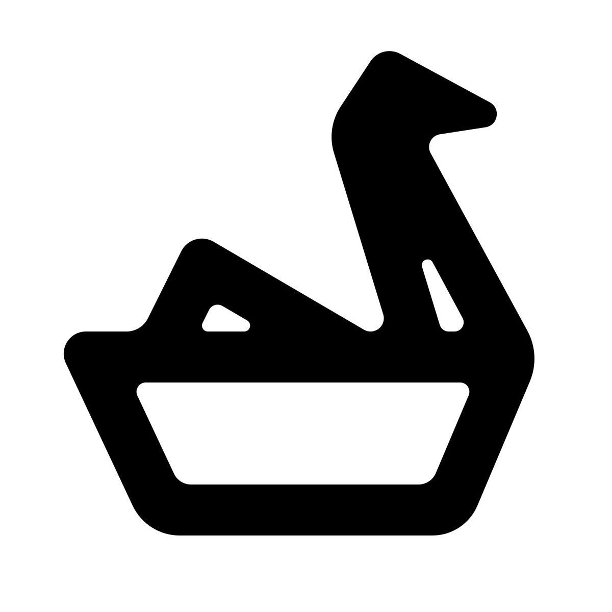 softteal line style origami icon