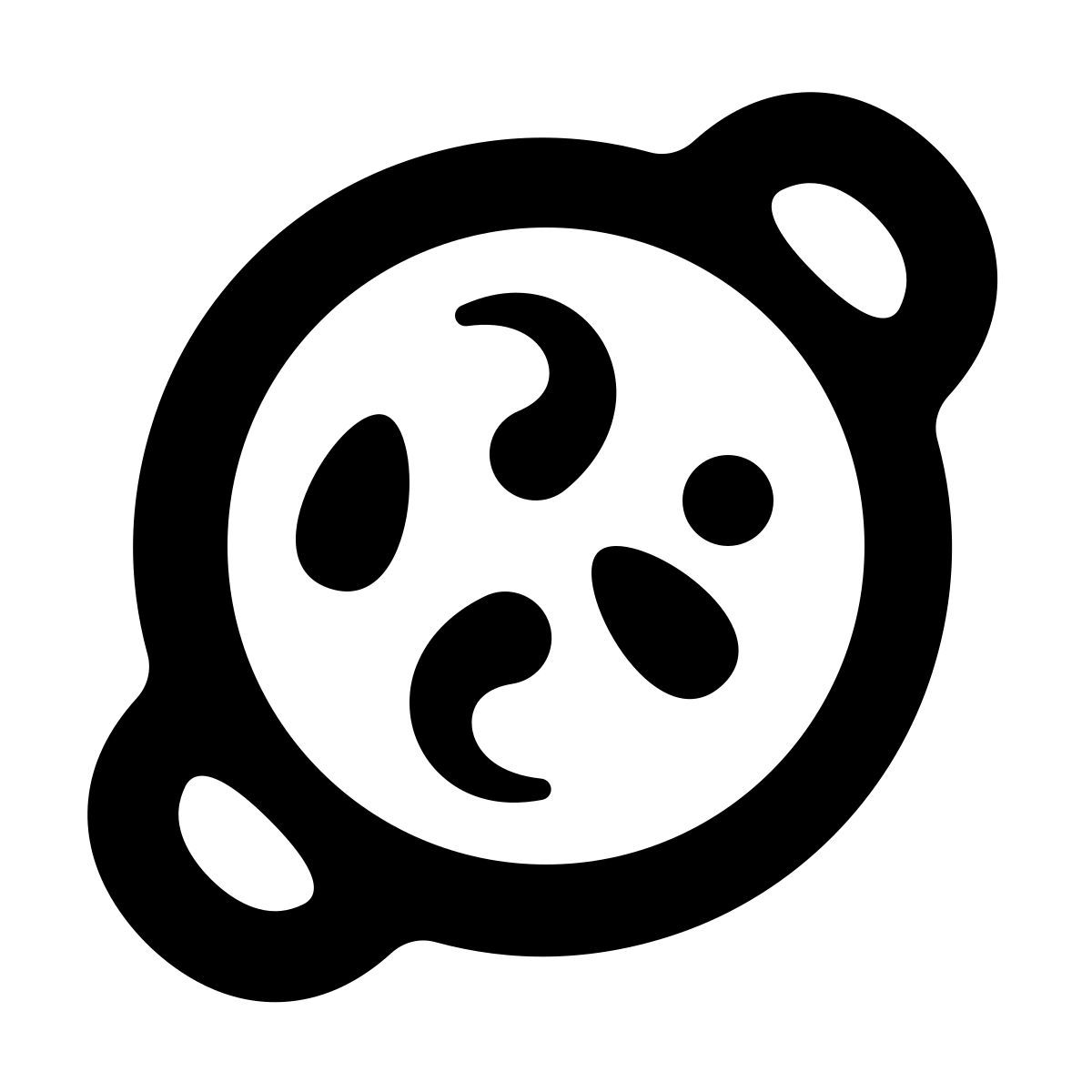 softteal line style paella icon