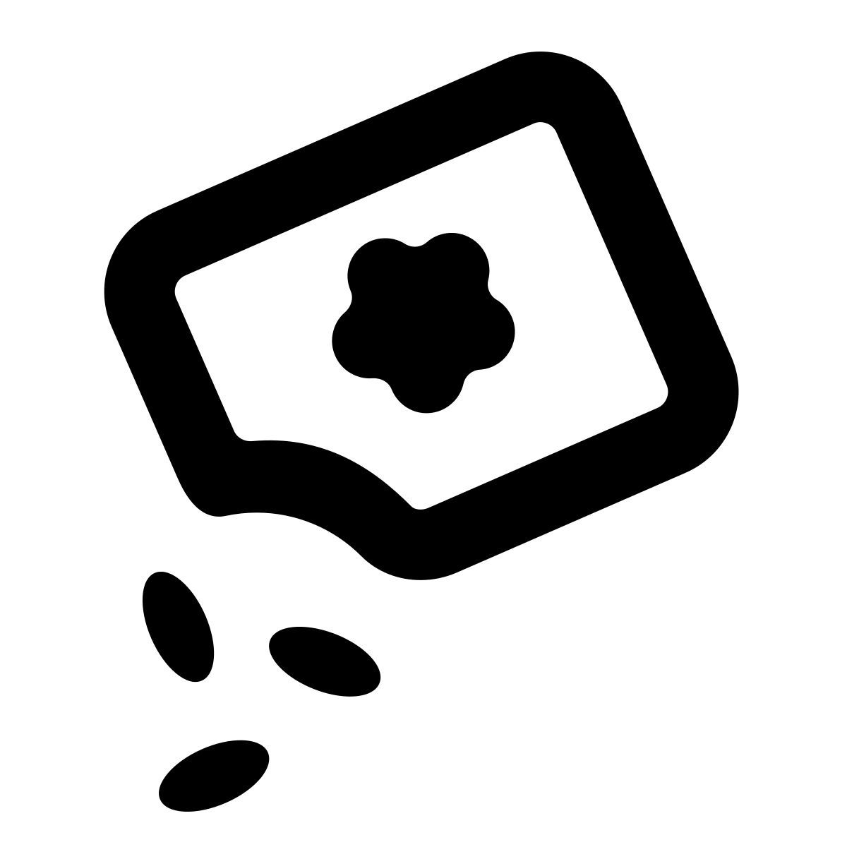 softteal line style мешочек с семенами icon