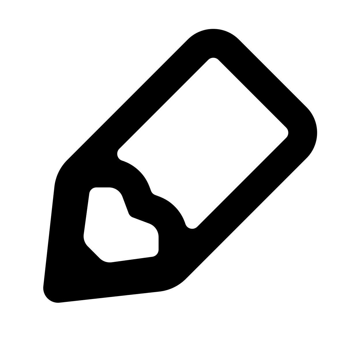 softteal line style punta de lápiz icon