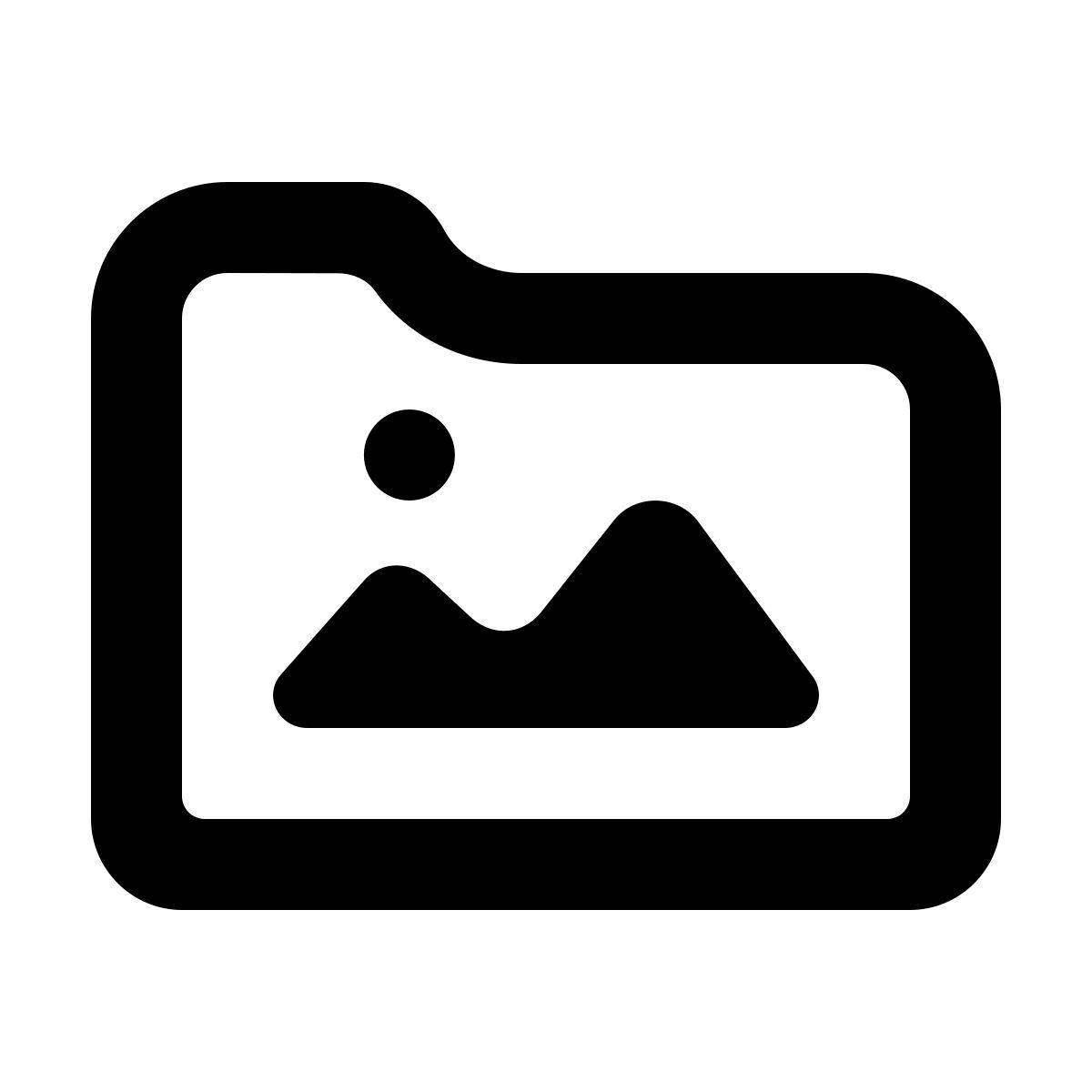 softteal line style 写真フォルダ icon