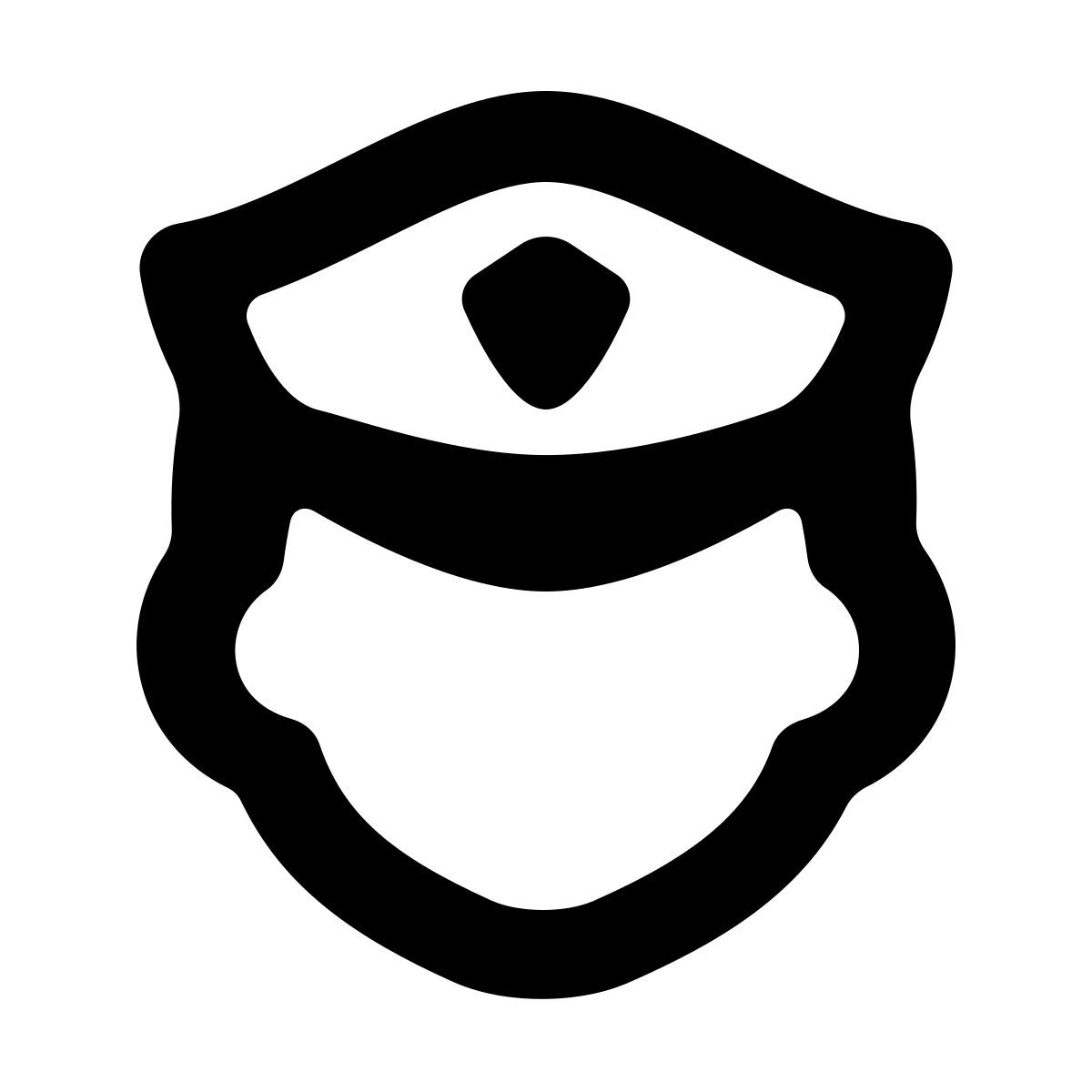 softteal line style 男警察 icon