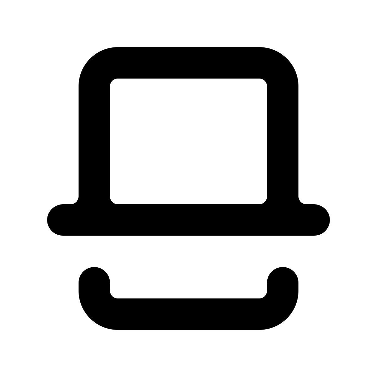 softteal line style 세로 모드 스캔 icon