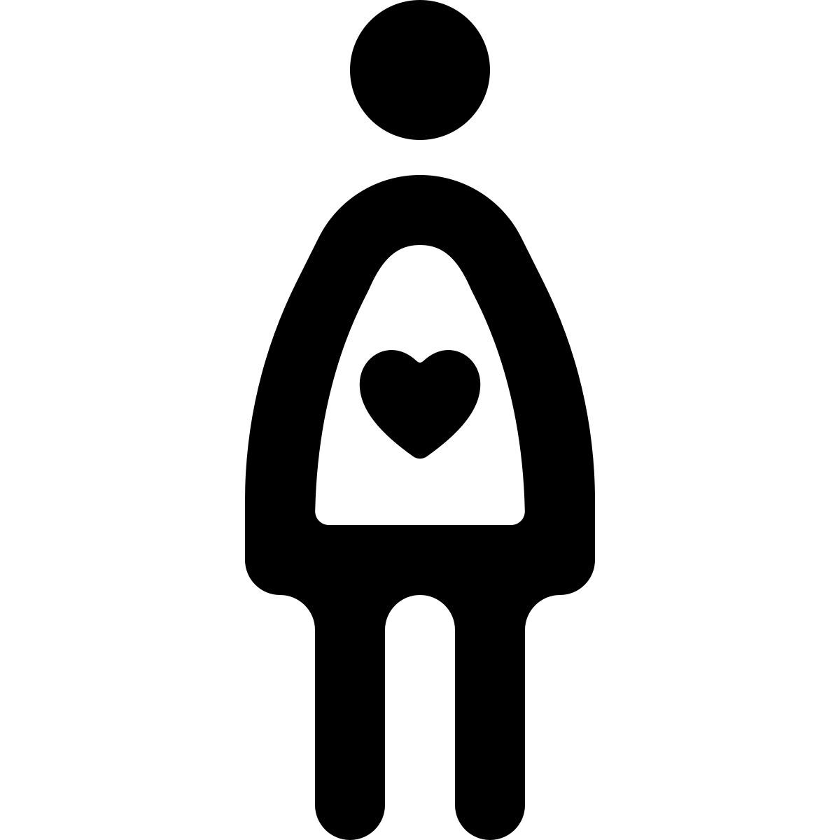 softteal line style grávida icon