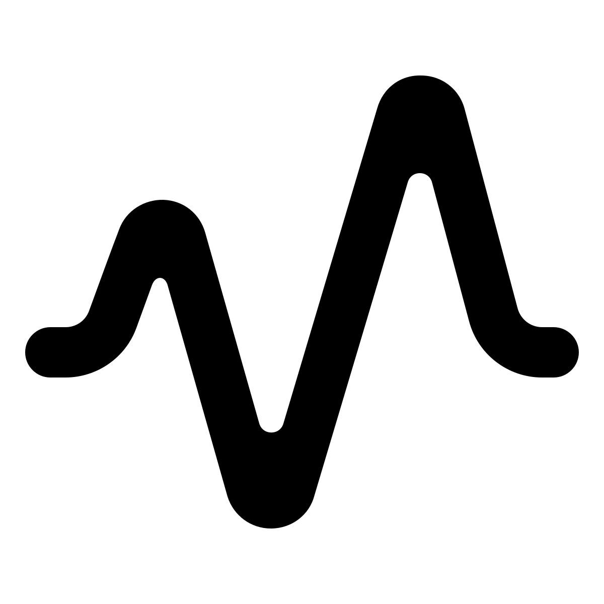 softteal line style cardio icon