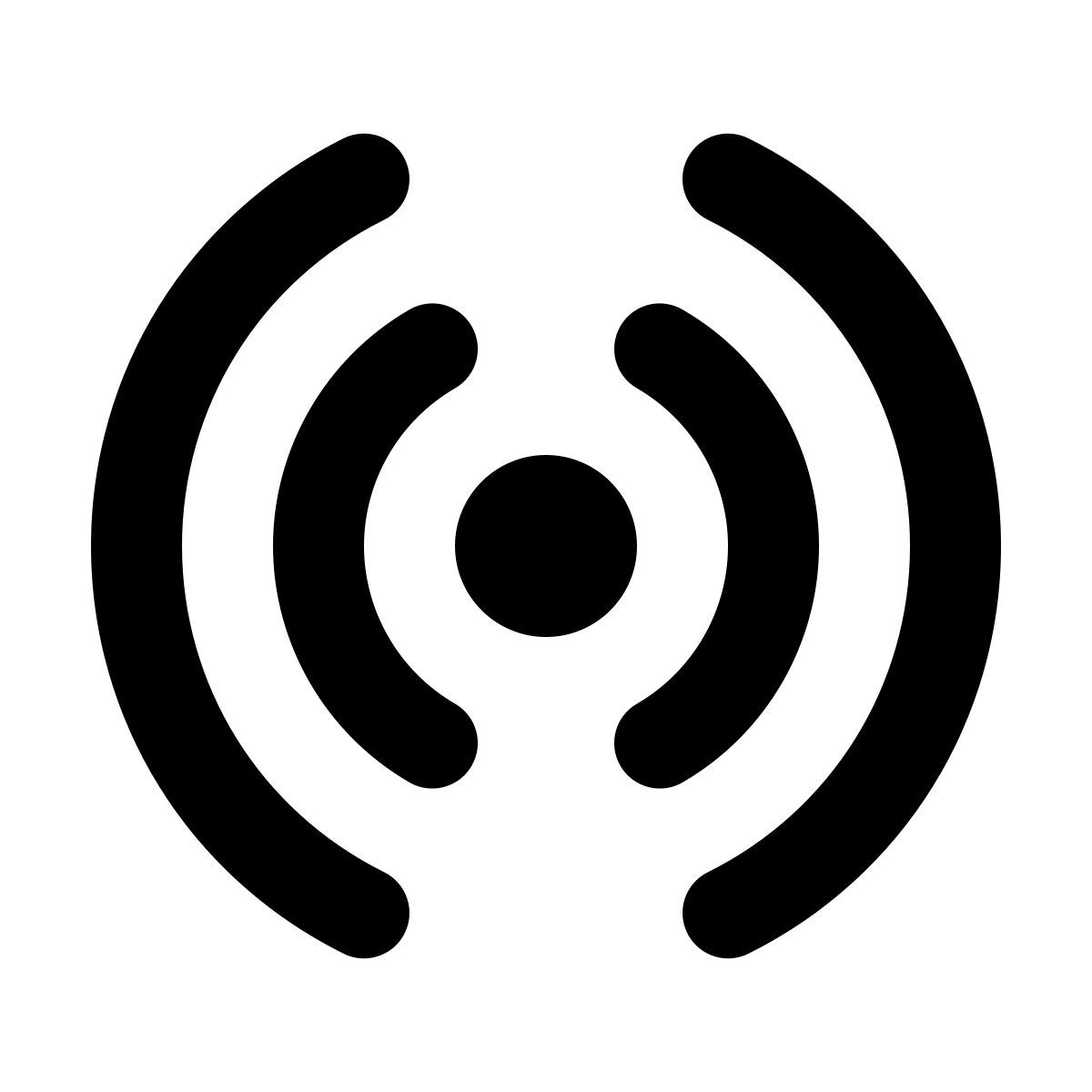 softteal line style rfid信号 icon