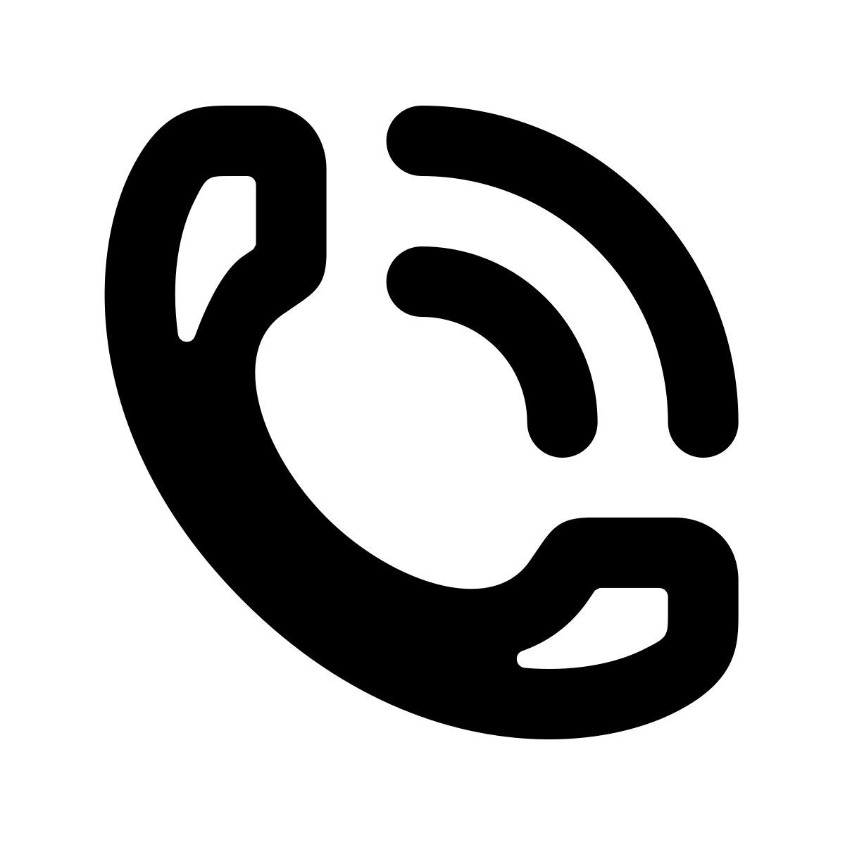 softteal line style 着信音量 icon