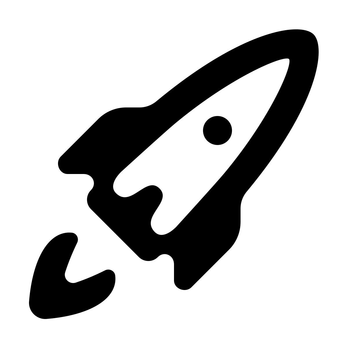 softteal line style fusée icon