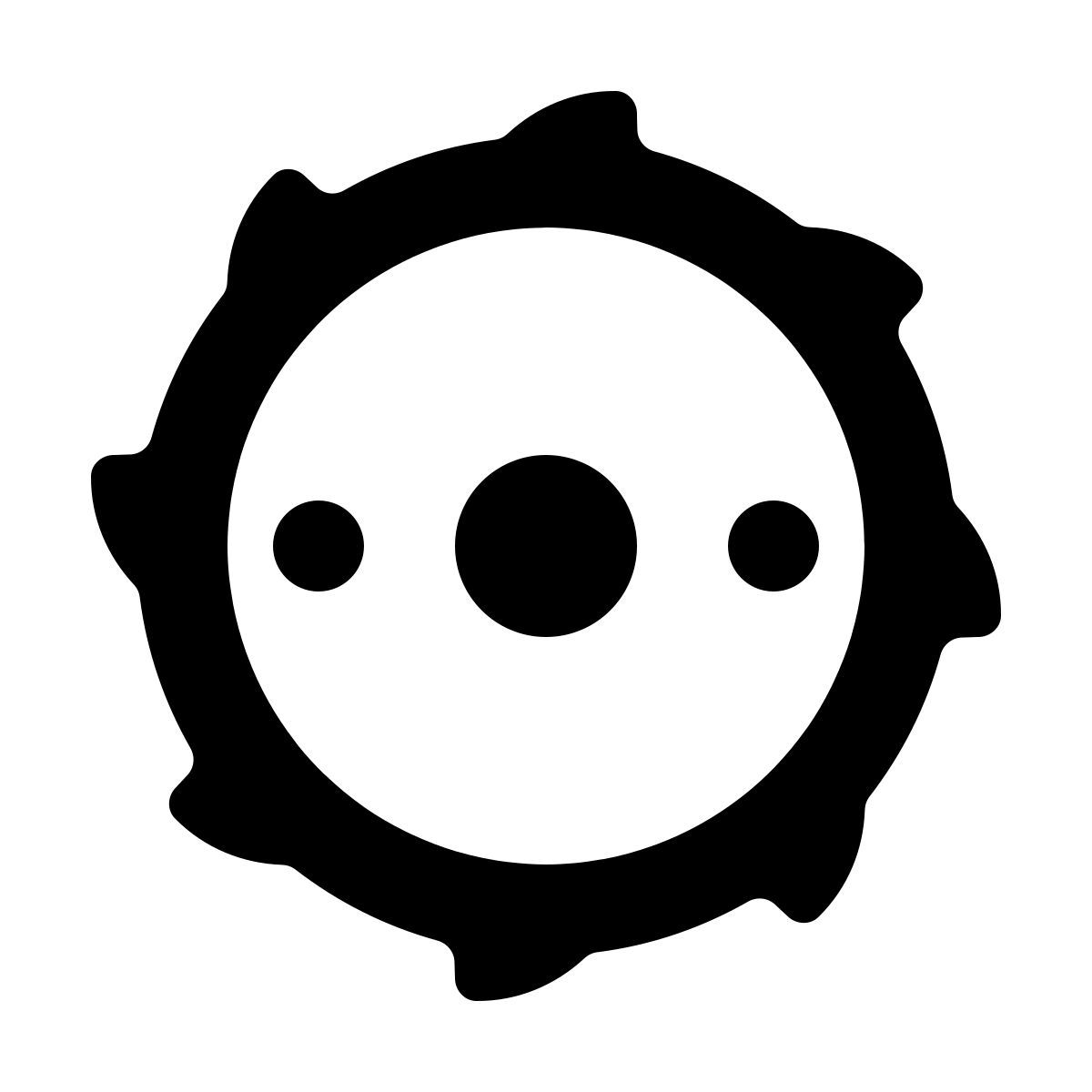 softteal line style のこ刃 icon