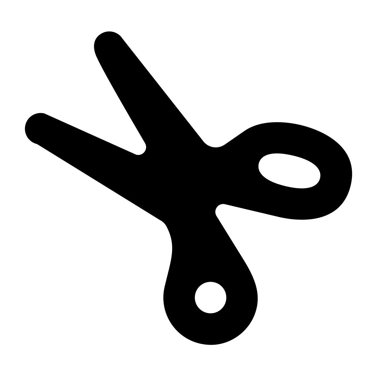 softteal line style tesouras de costura icon