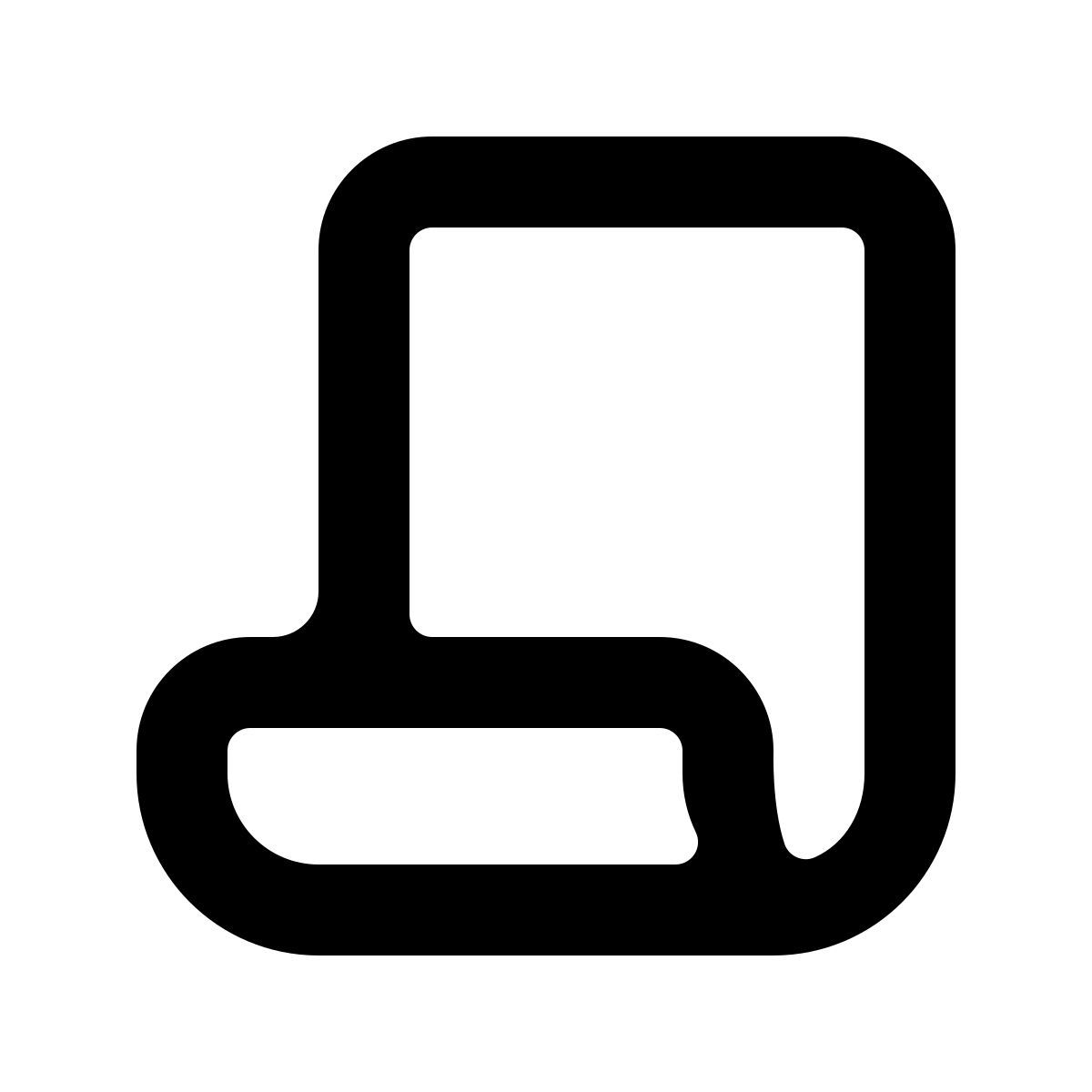 softteal line style feuille de papier icon