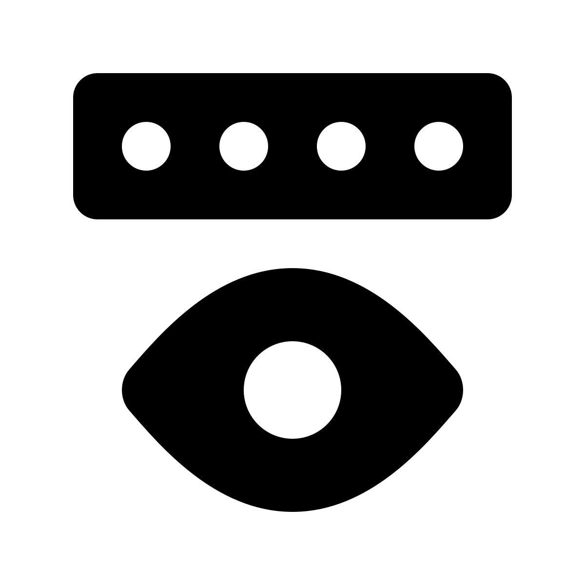 softteal line style mostrar contraseña icon