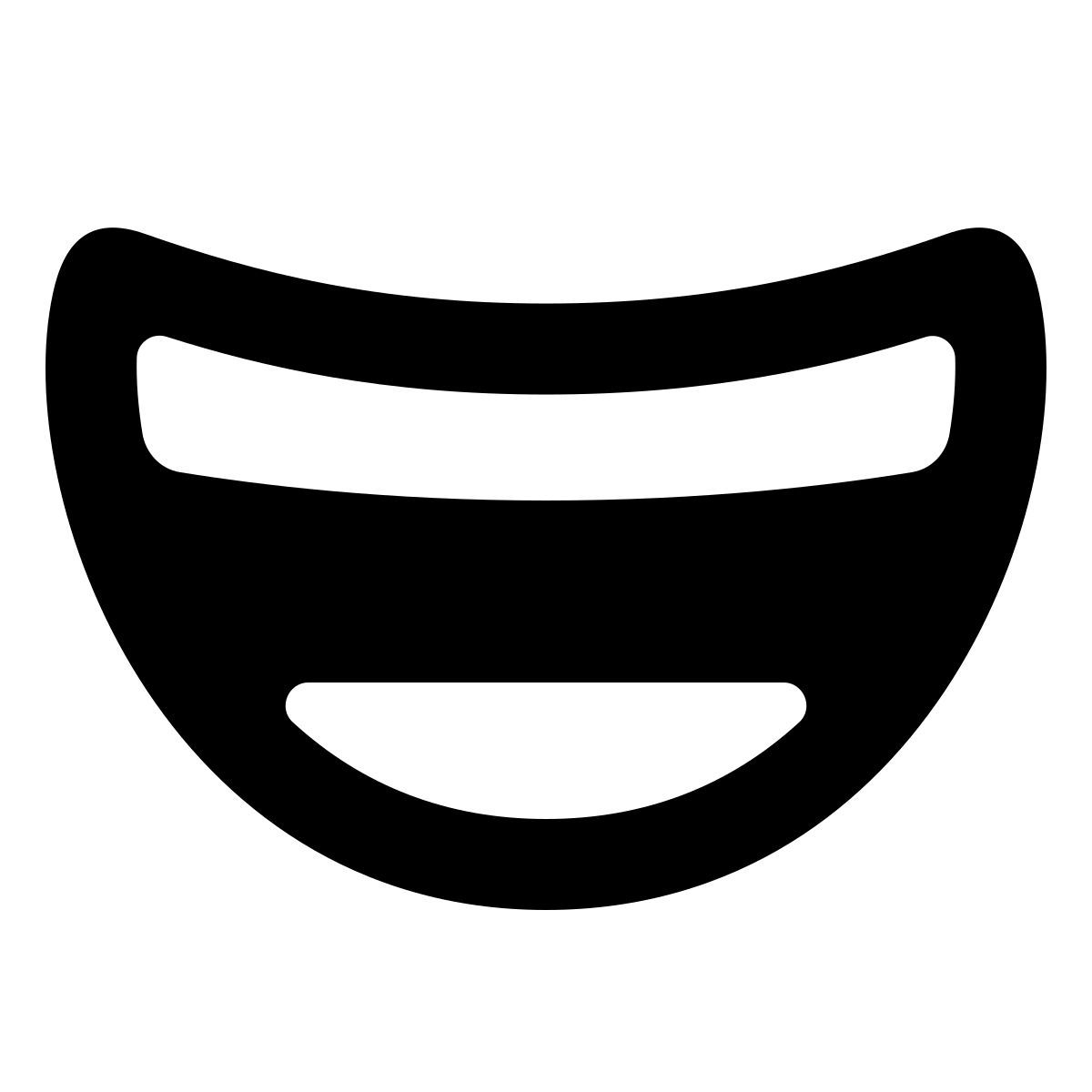 softteal line style улыбающийся рот icon