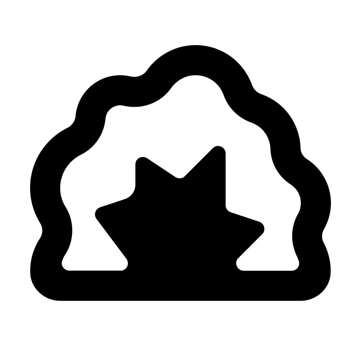 softteal line style explosión de humo icon