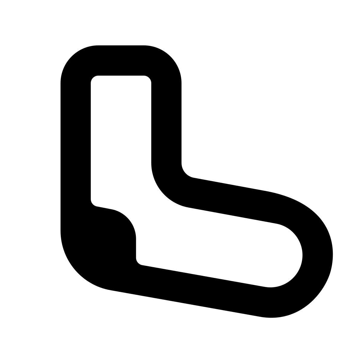 softteal line style calzini icon