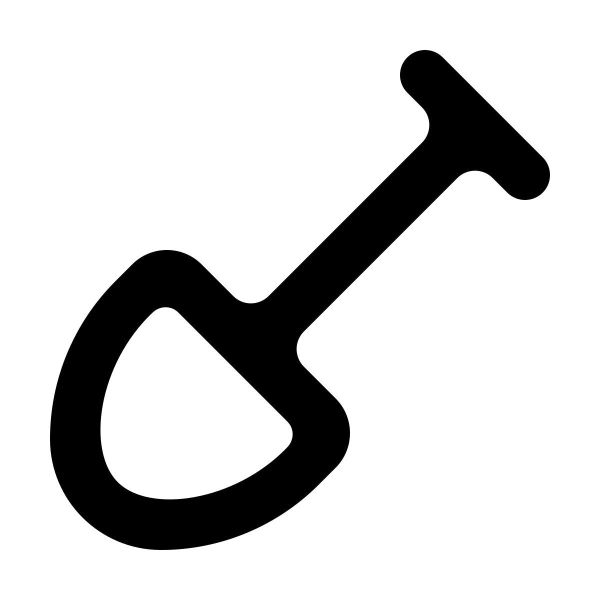 softteal line style лопата icon