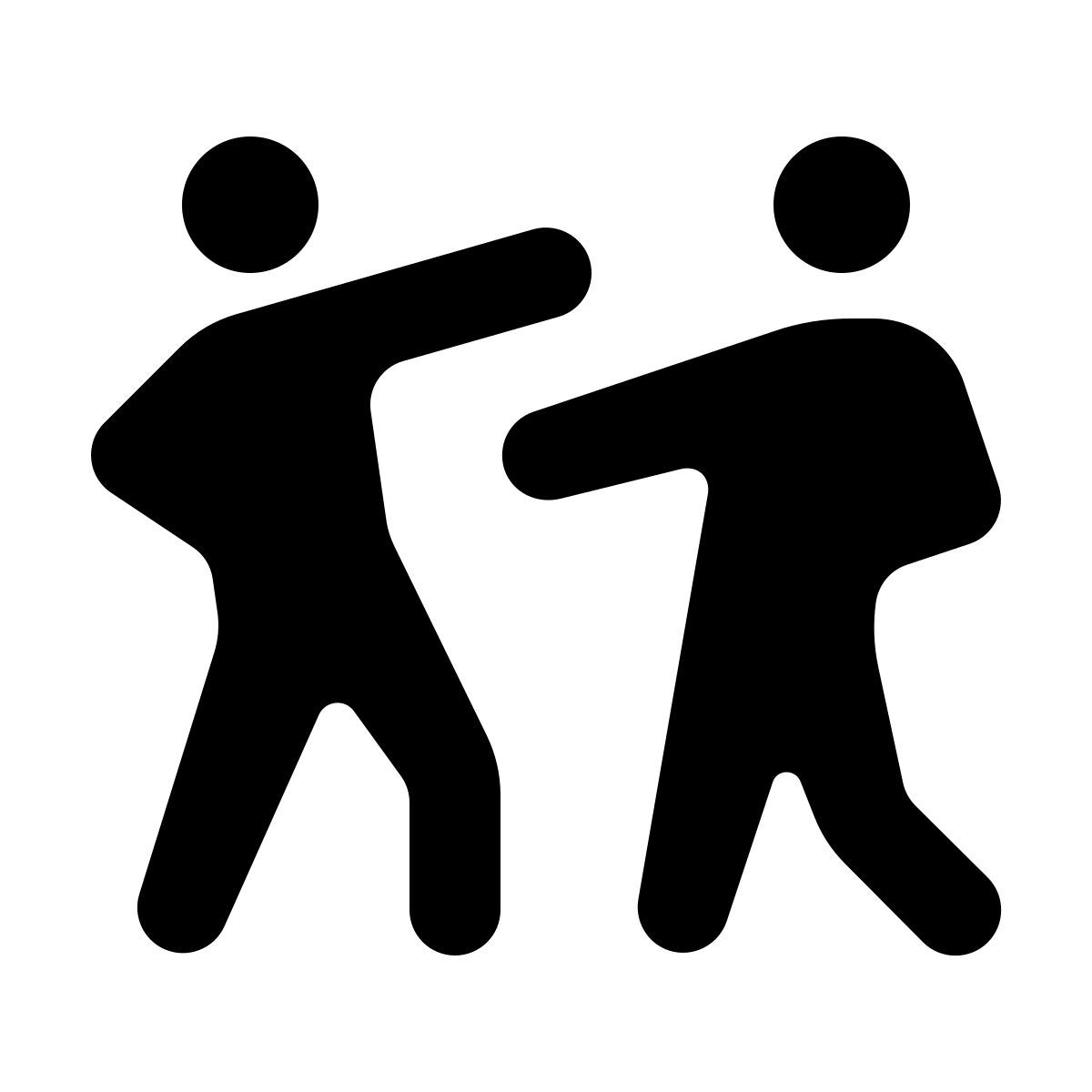 softteal line style fight icon