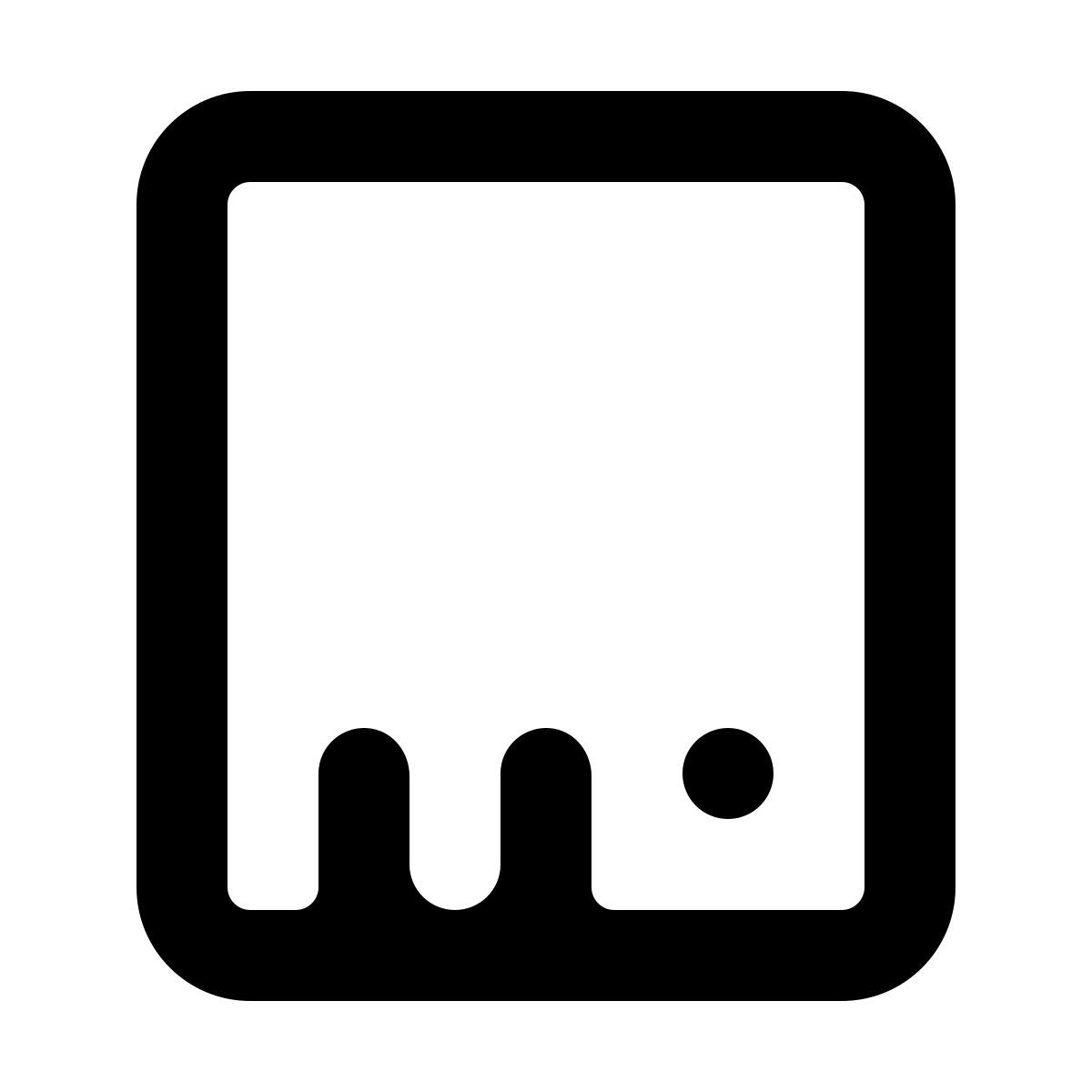 softteal line style ssd icon