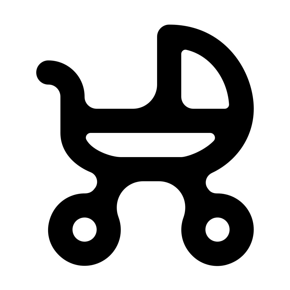 softteal line style babá icon