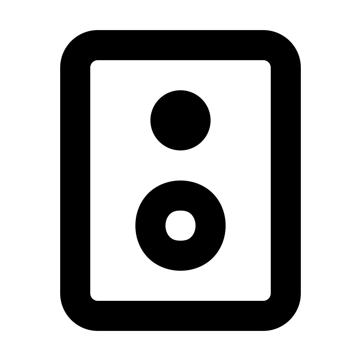 softteal line style subwoofer icon